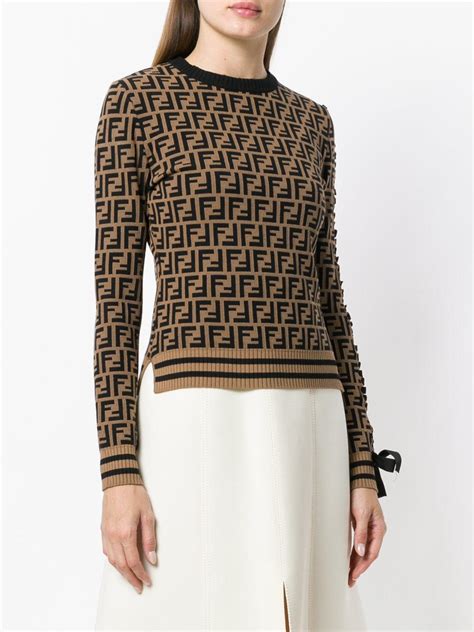 fendi sweater top|Fendi jumper women's.